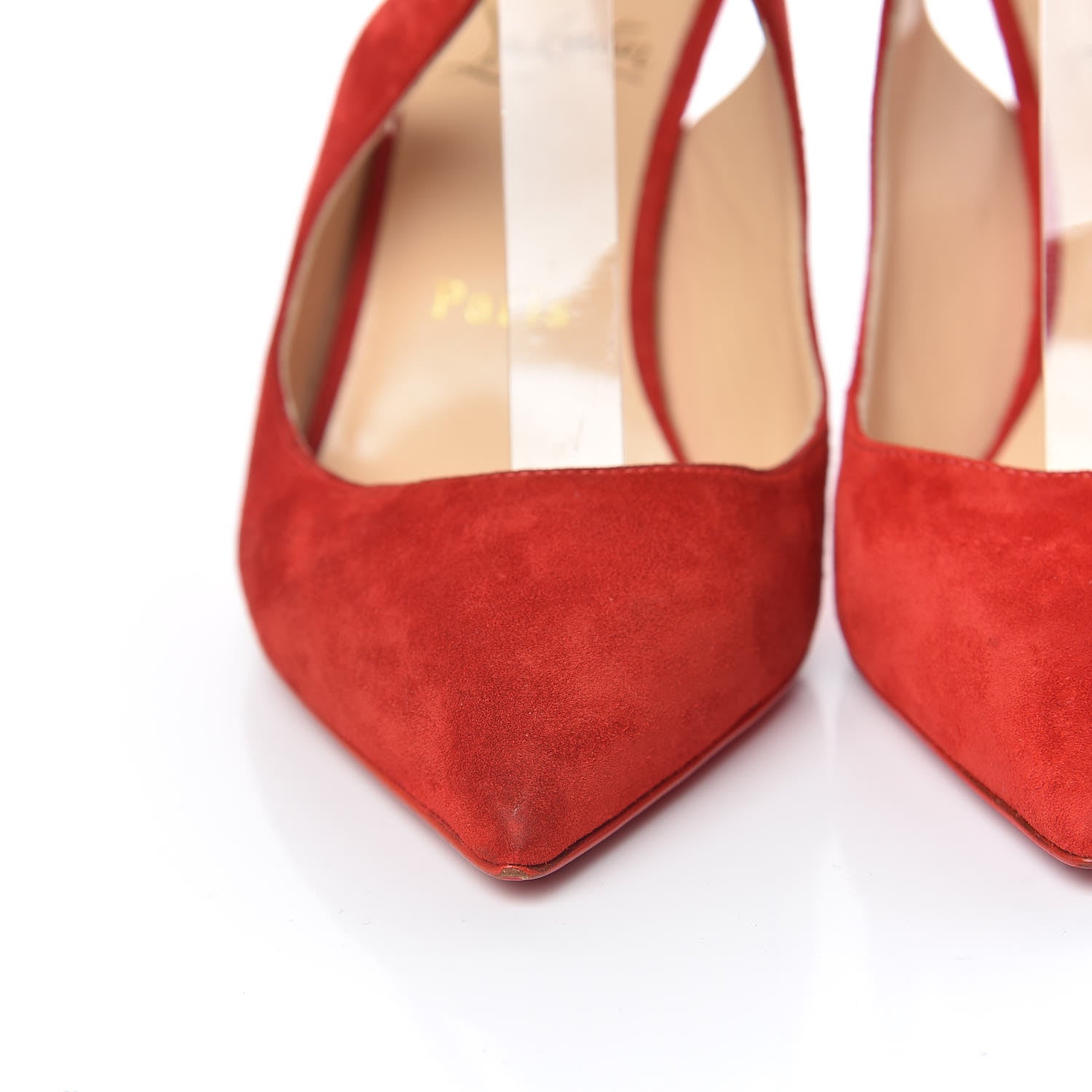 Christian Louboutin Veau Velours Rosas 85 Pumps 38.5 Loubi 8 of 10