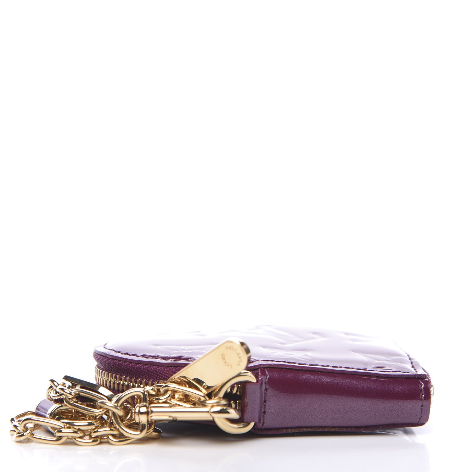 Louis Vuitton Vernis Heart Coin Purse Violet 3 of 6