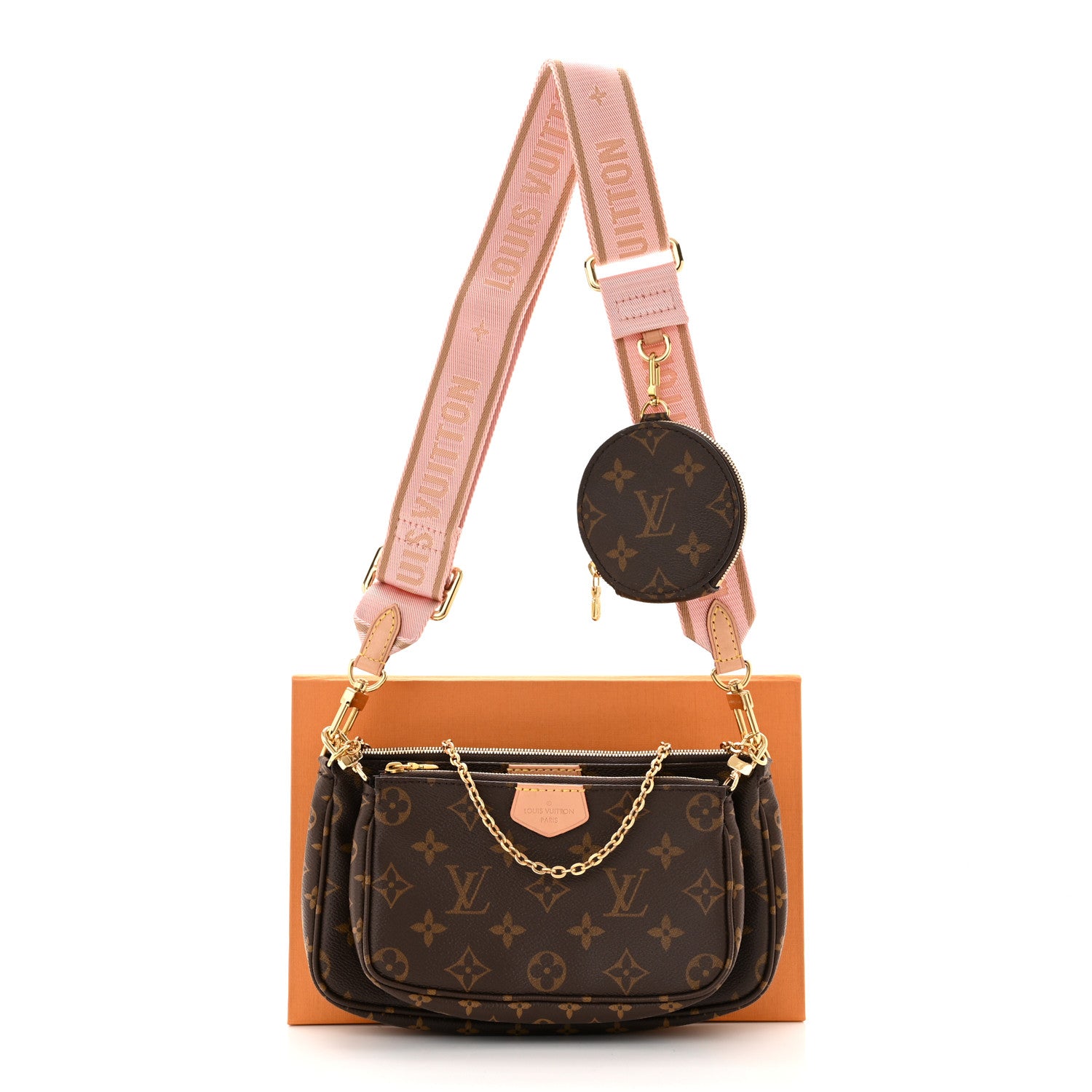Louis Vuitton Monogram Multi Pochette Accessories Rose Clair 13 of 13