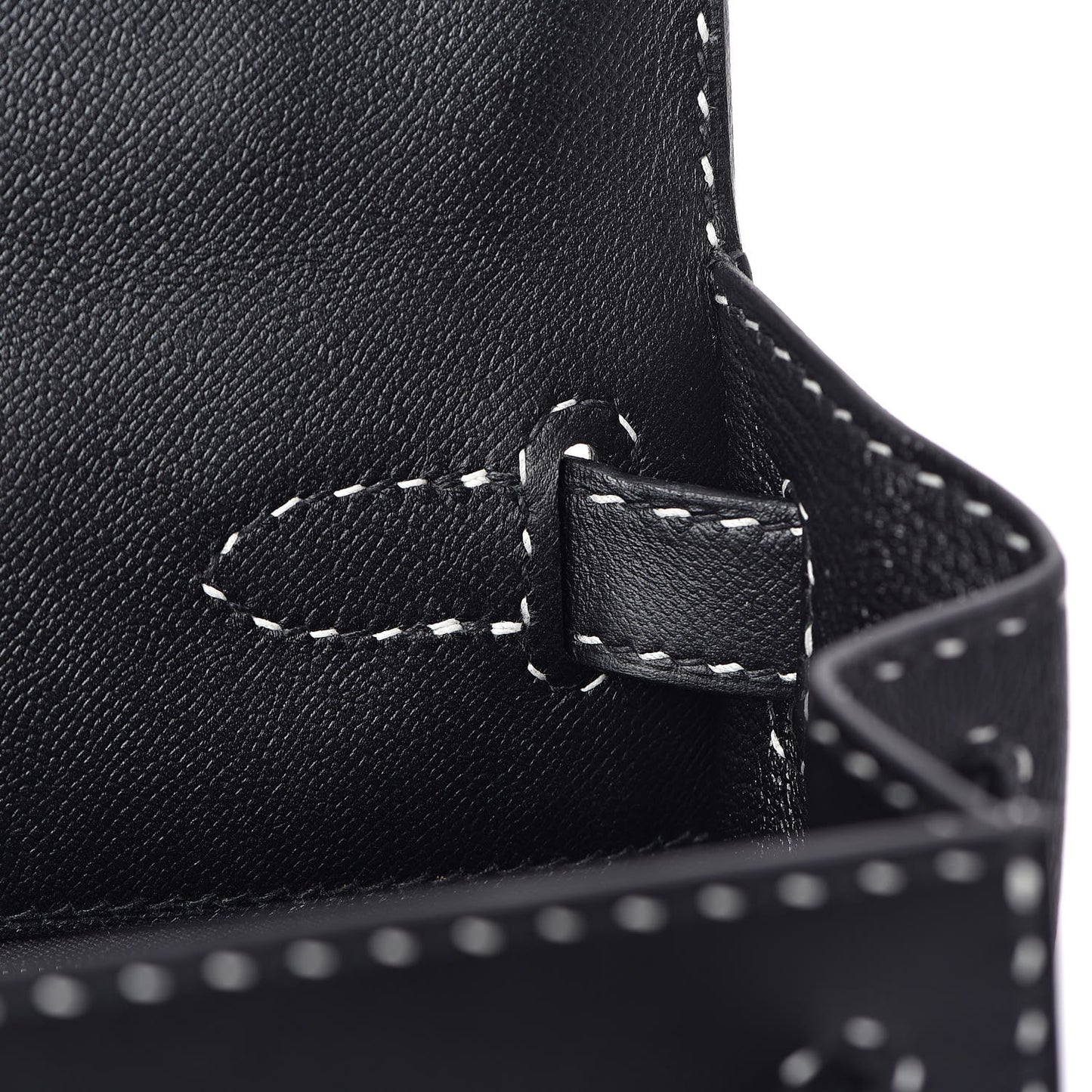 Grained Monsieur Un Point Sur Deux Kelly Sellier 28 Black