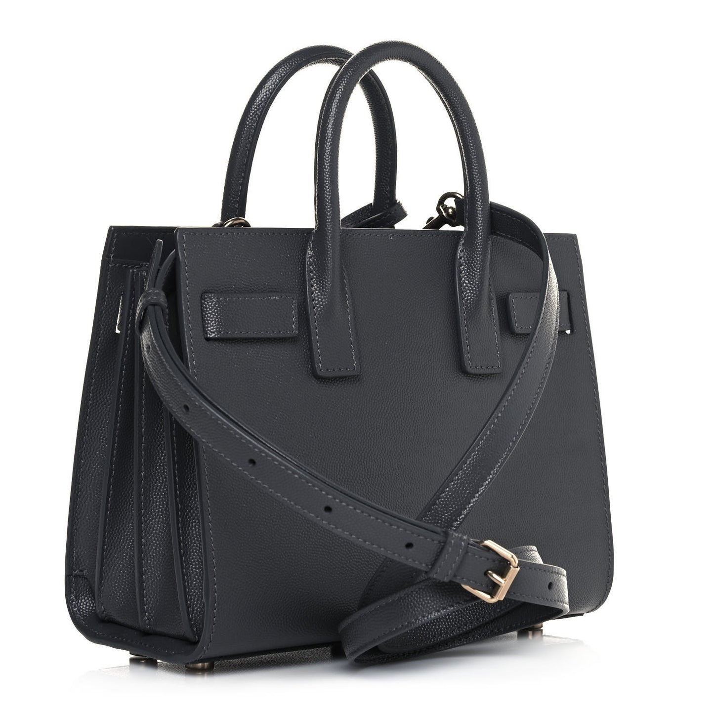 Grain De Poudre Calfskin Nano Sac De Jour Storm