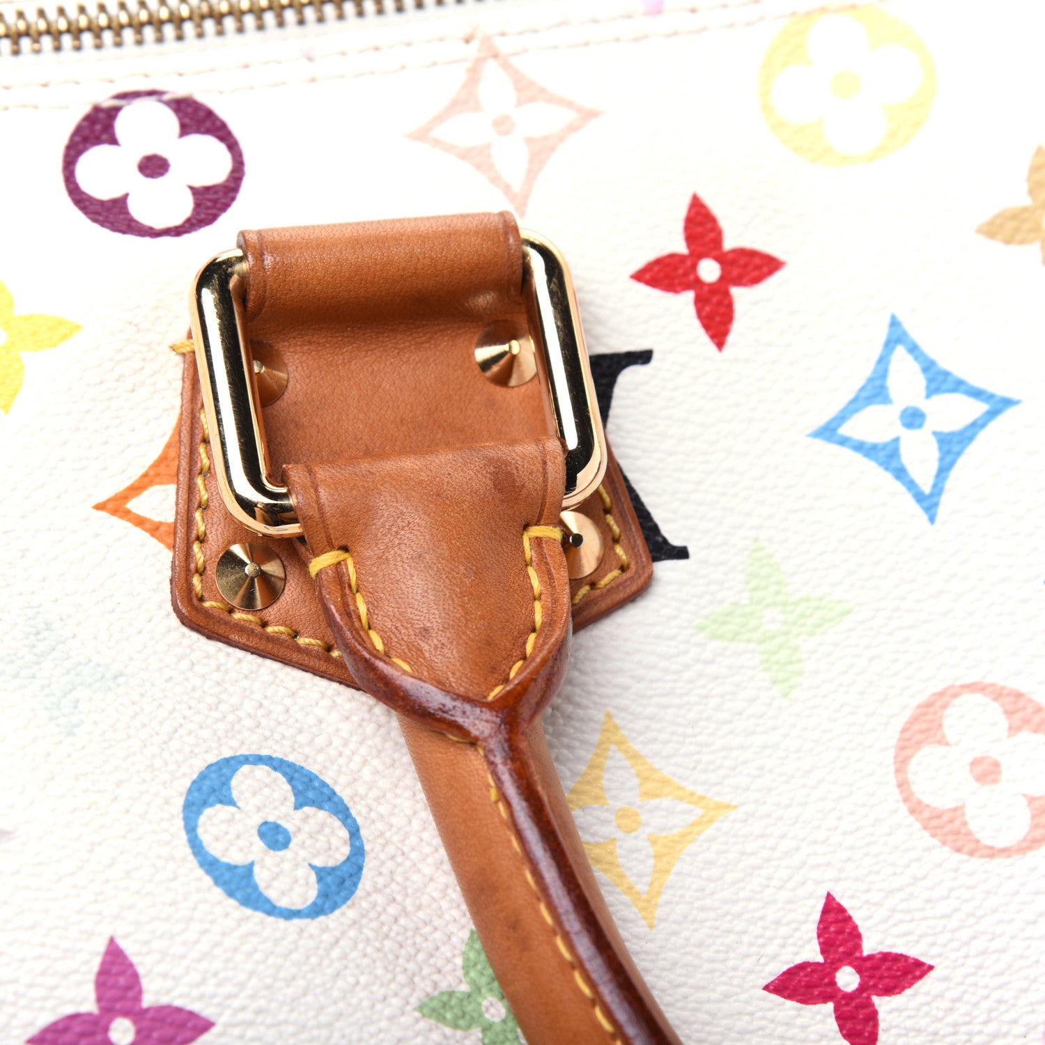 Louis Vuitton Monogram Multicolor Speedy 30 White 23 of 29