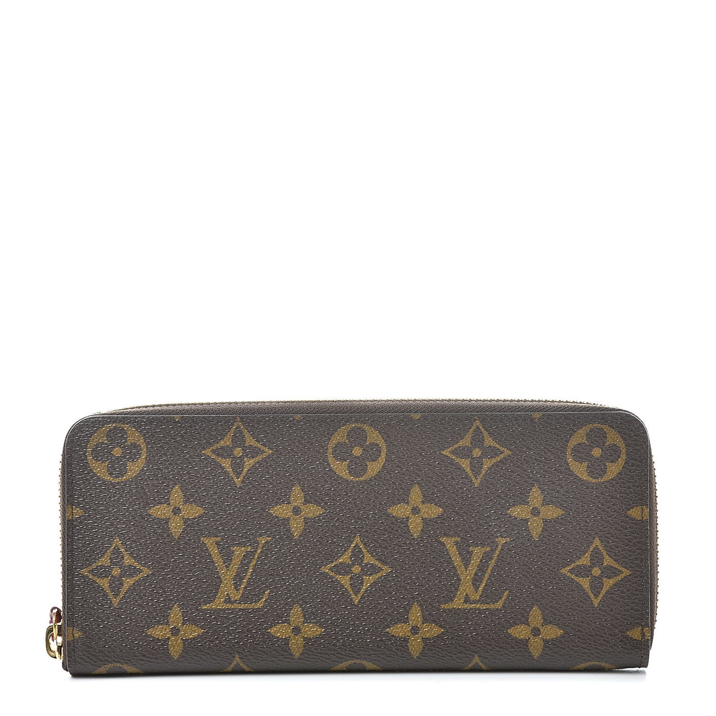 Monogram Clemence Wallet Fuchsia