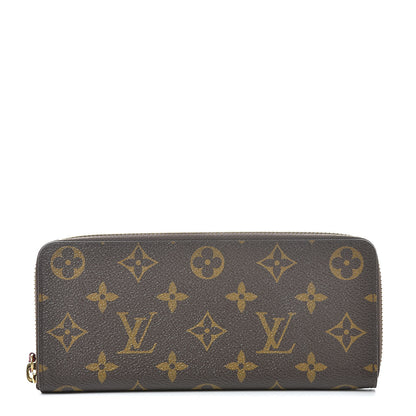 Louis Vuitton Monogram Clemence Wallet Fuchsia 1 of 8