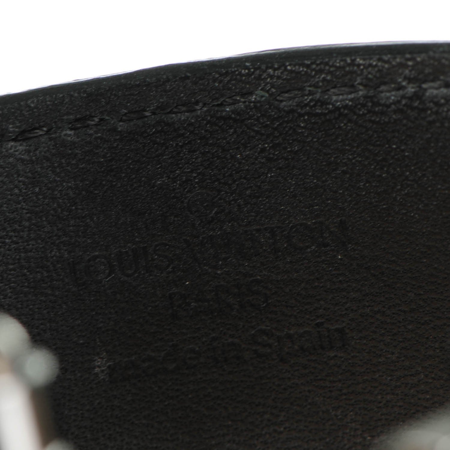 Louis Vuitton Patent Save It Bracelet 17 Black 5 of 7
