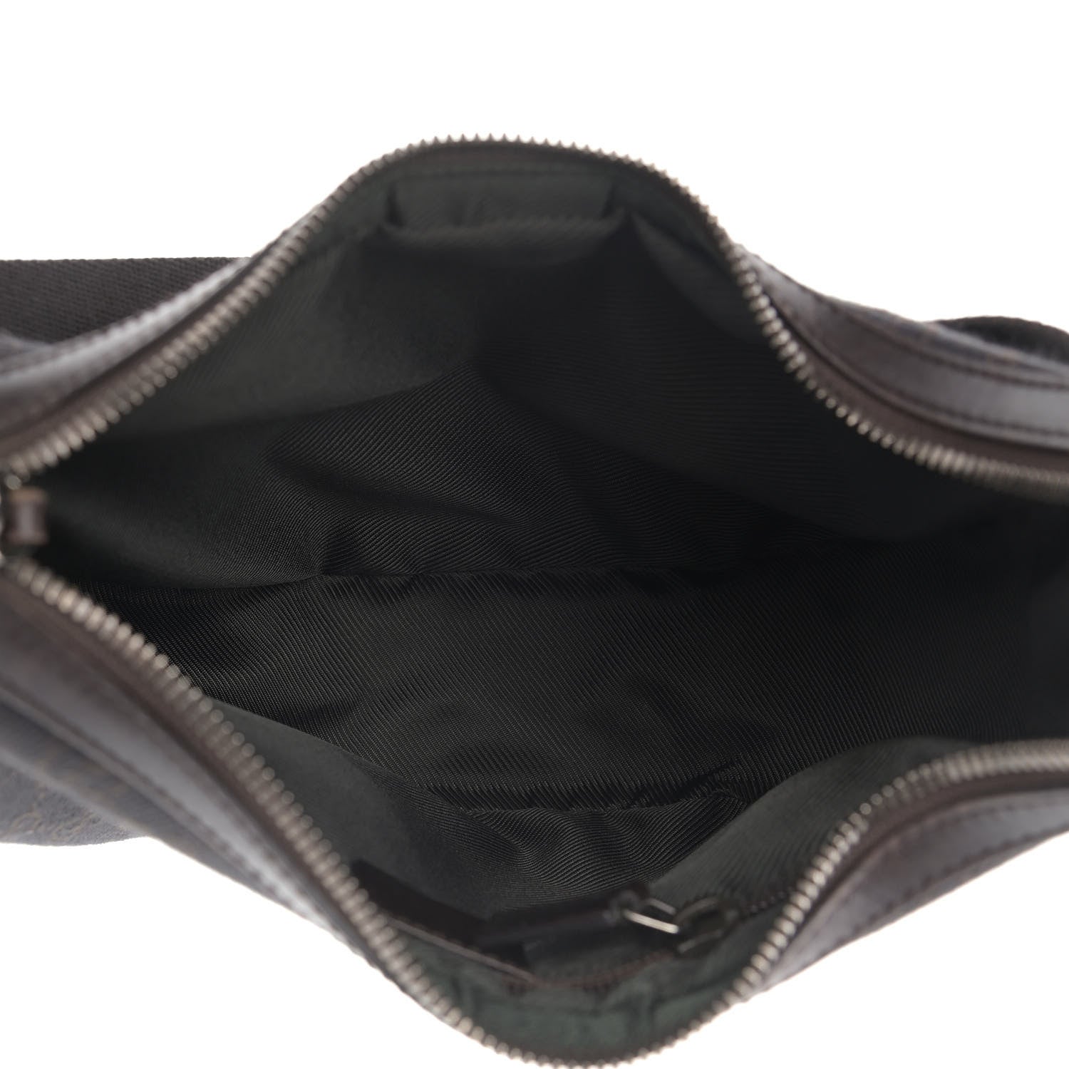 Gucci Denim Monogram Shoulder Bag Brown 5 of 18