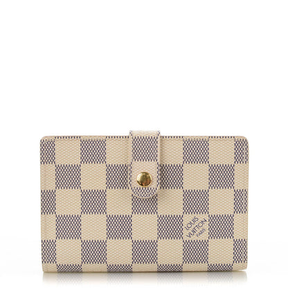 Louis Vuitton Damier Azur French Purse Wallet 1 of 7
