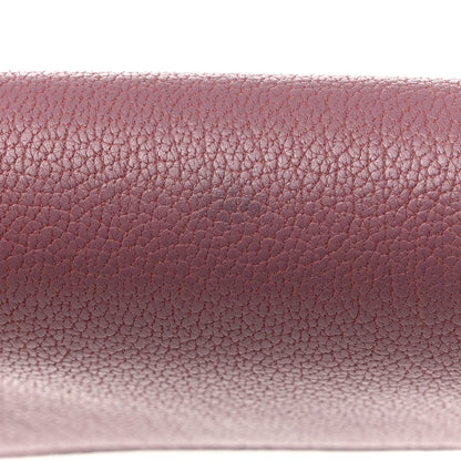 Christian Dior Goatskin Saddle Lotus Wallet Pink 8 of 9