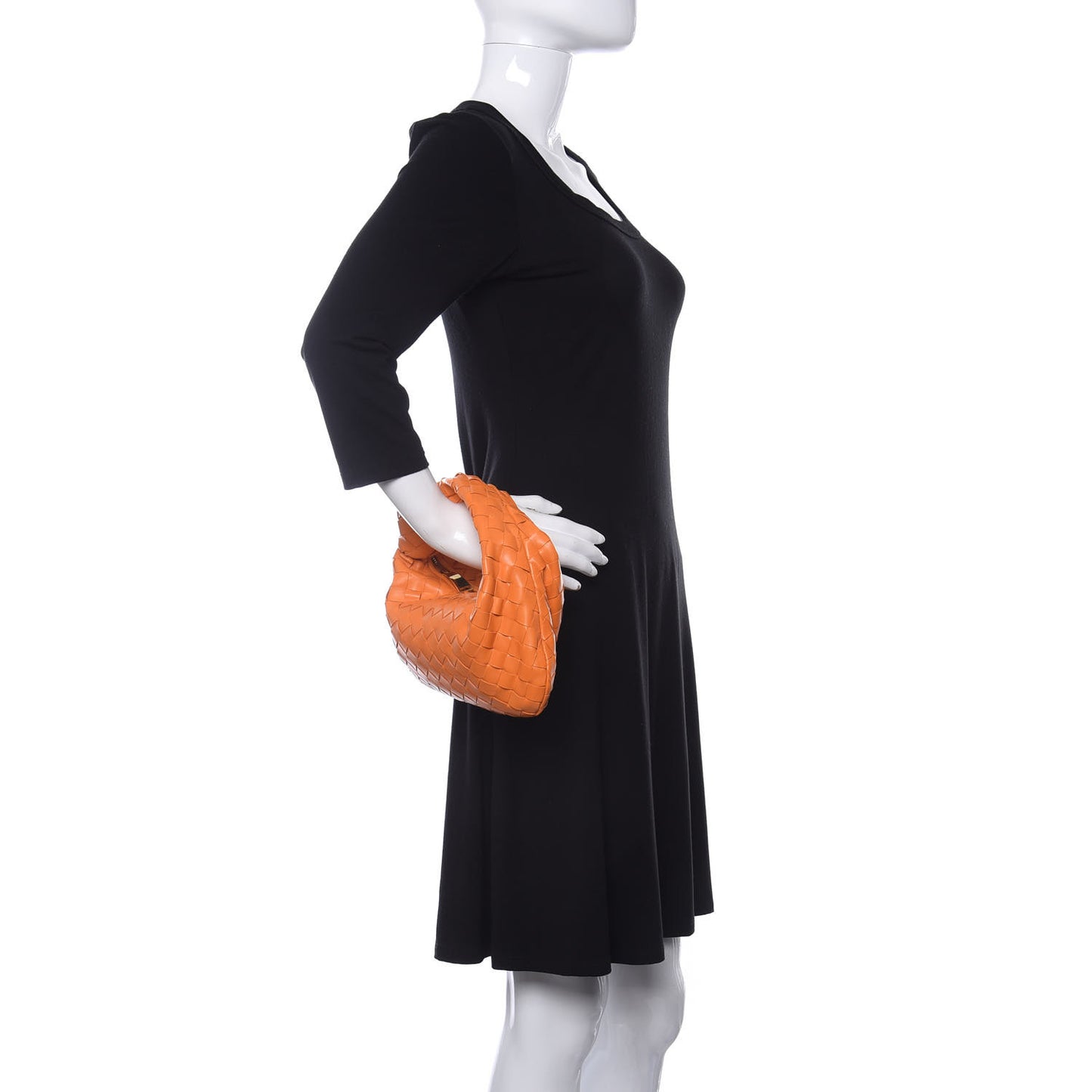 Nappa Intrecciato Mini BV Light Orange