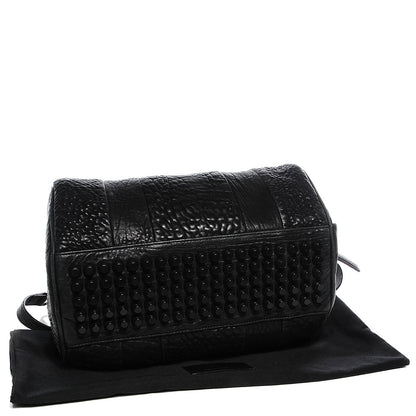 Alexander Wang Pebbled Lambskin Rocco Black Matte Black Hardware 4 of 7