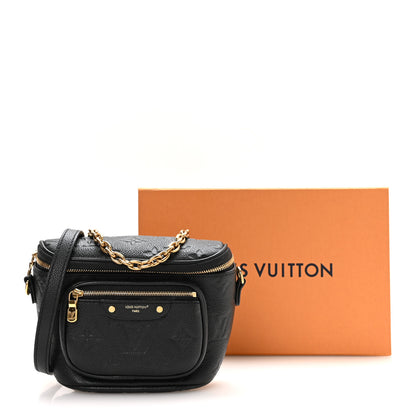 Louis Vuitton Empreinte Mini Bumbag Black 10 of 10