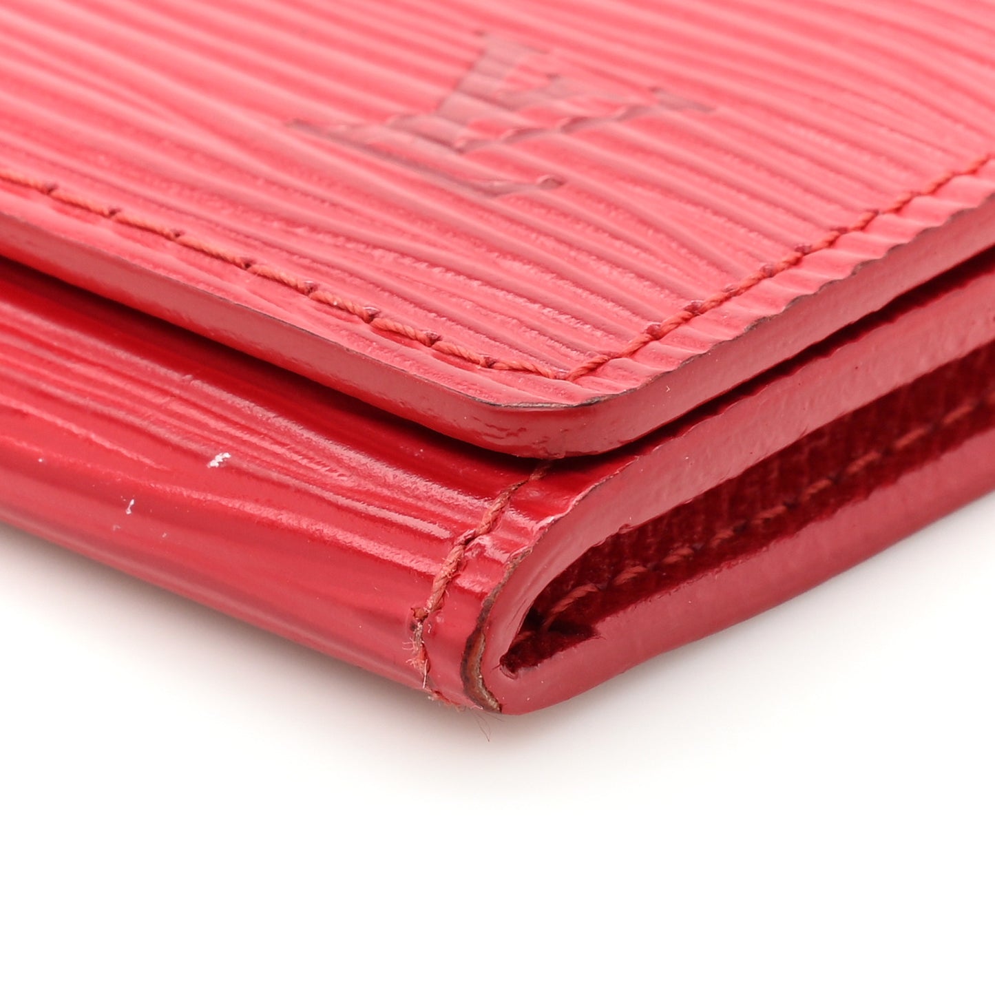 Epi Business Card Holder Red