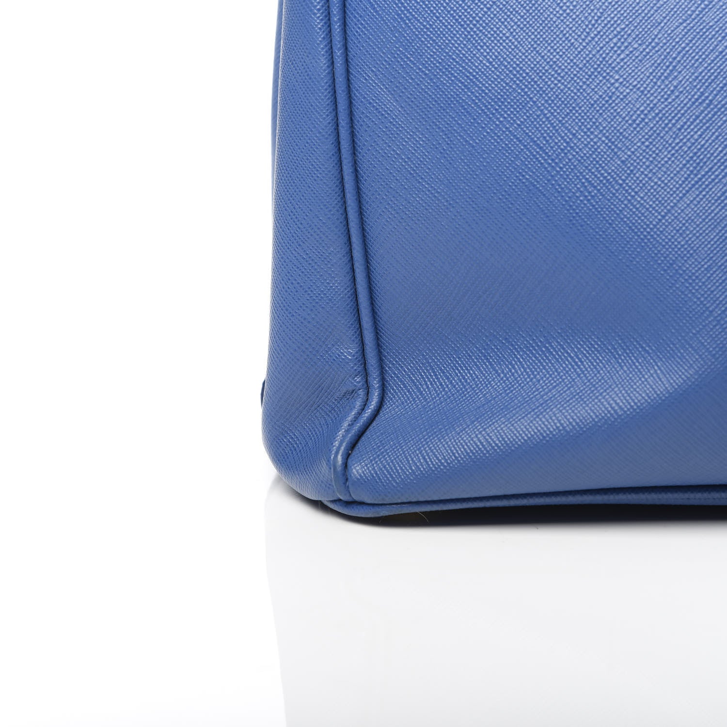 Prada Saffiano Medium Galleria Double Zip Tote Azzurro 14 of 16