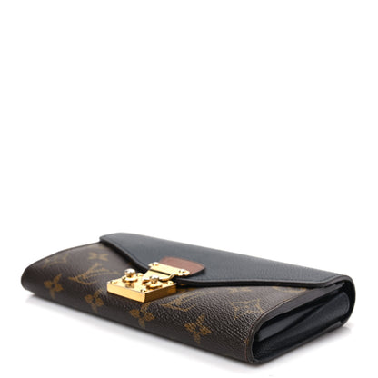 Louis Vuitton Monogram Pallas Wallet Black 8 of 8