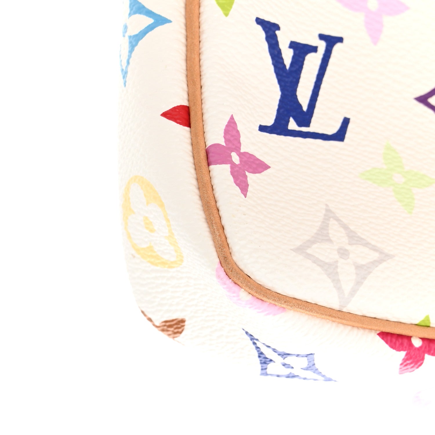 Louis Vuitton Monogram Multicolor Pochette Accessories White 12 of 12