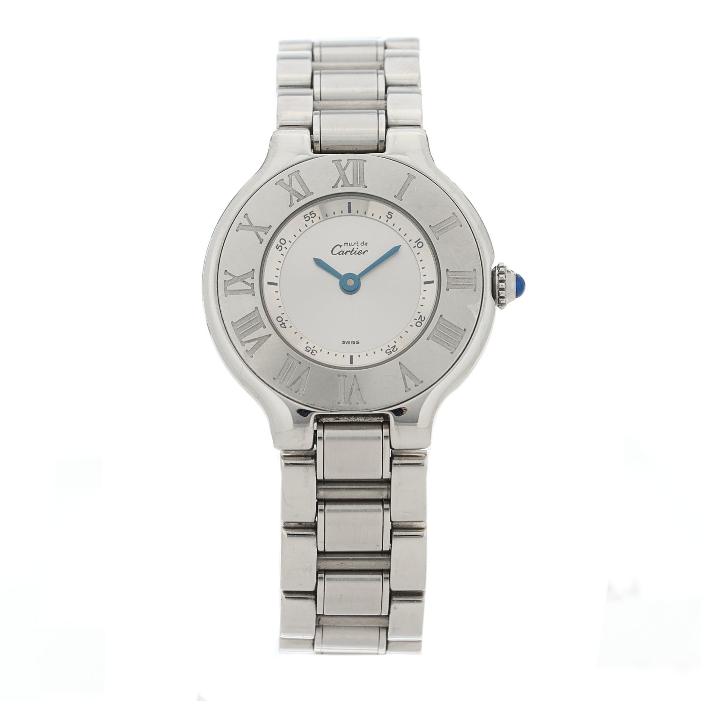 Stainless Steel 28mm Must De 21 Quartz Watch