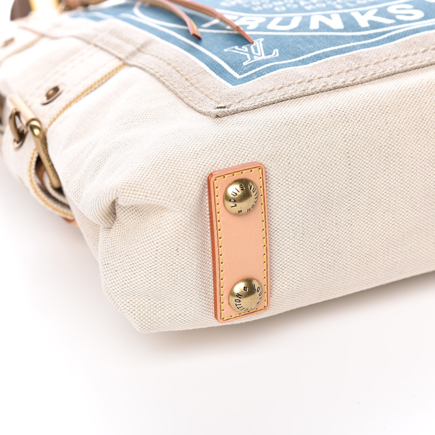 Louis Vuitton Toile Globe Shopper Cabas MM Blue 8 of 12