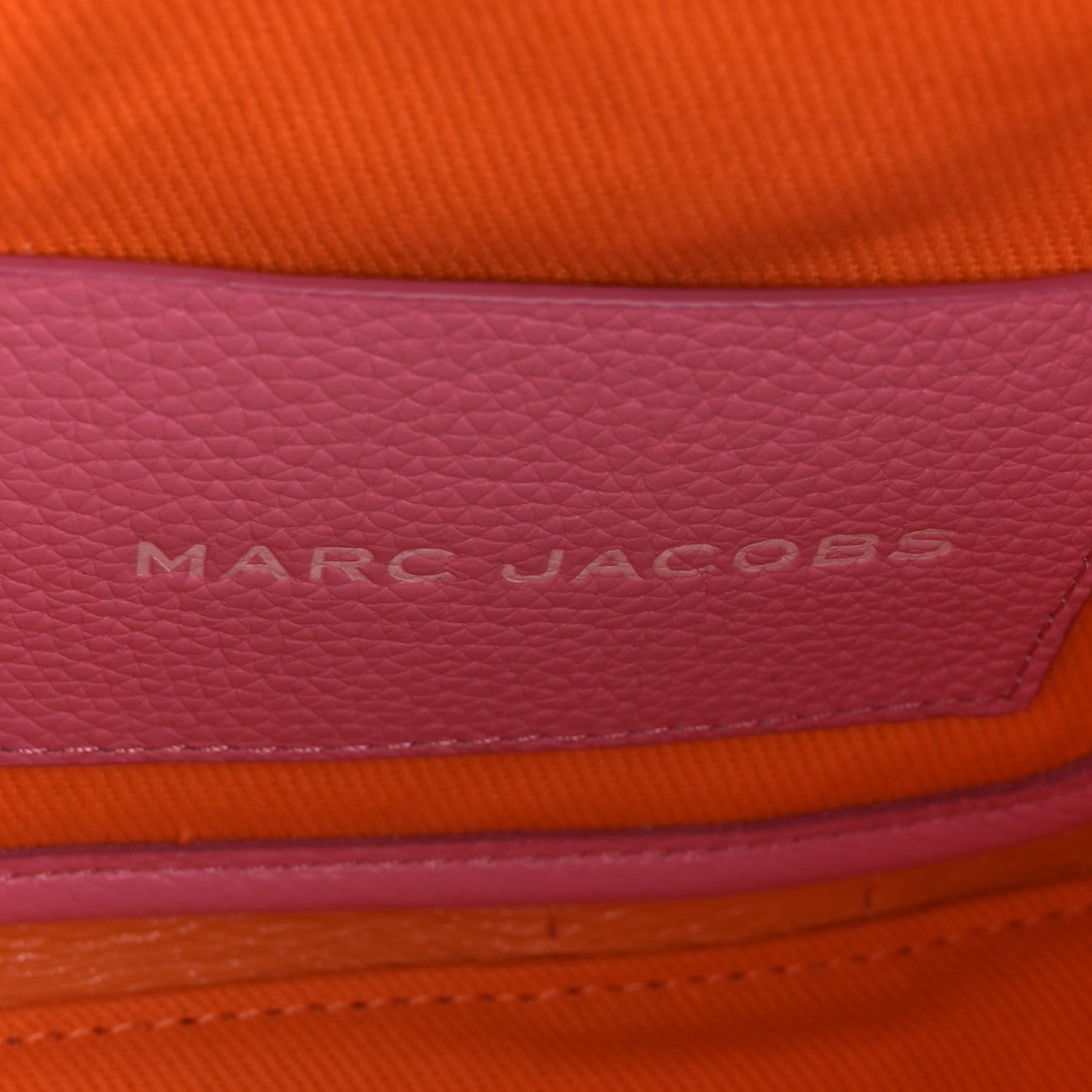Marc Jacobs Grained Calfskin Medium The Tote Bag Candy Pink 6 of 11