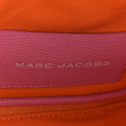 Marc Jacobs Grained Calfskin Medium The Tote Bag Candy Pink 6 of 11