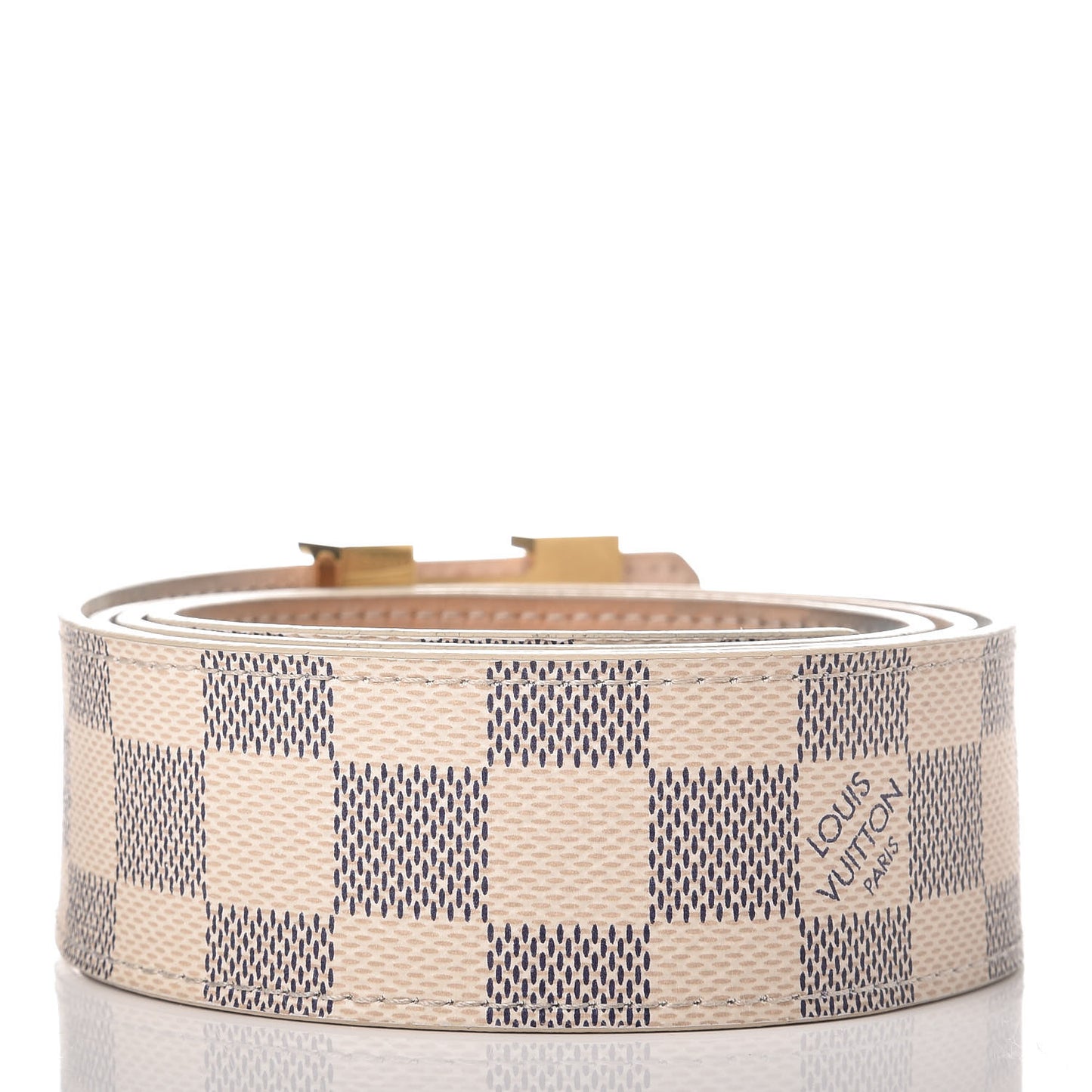 Damier Azur LV Initiales Belt 100 40