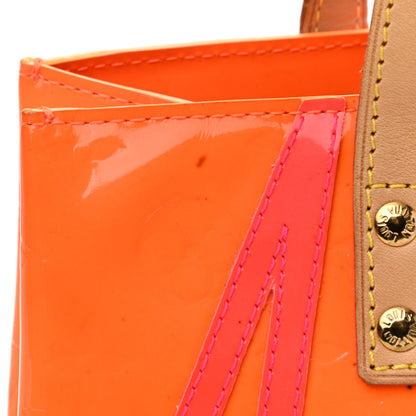 Louis Vuitton Vernis Fluo Reade PM Orange 11 of 11