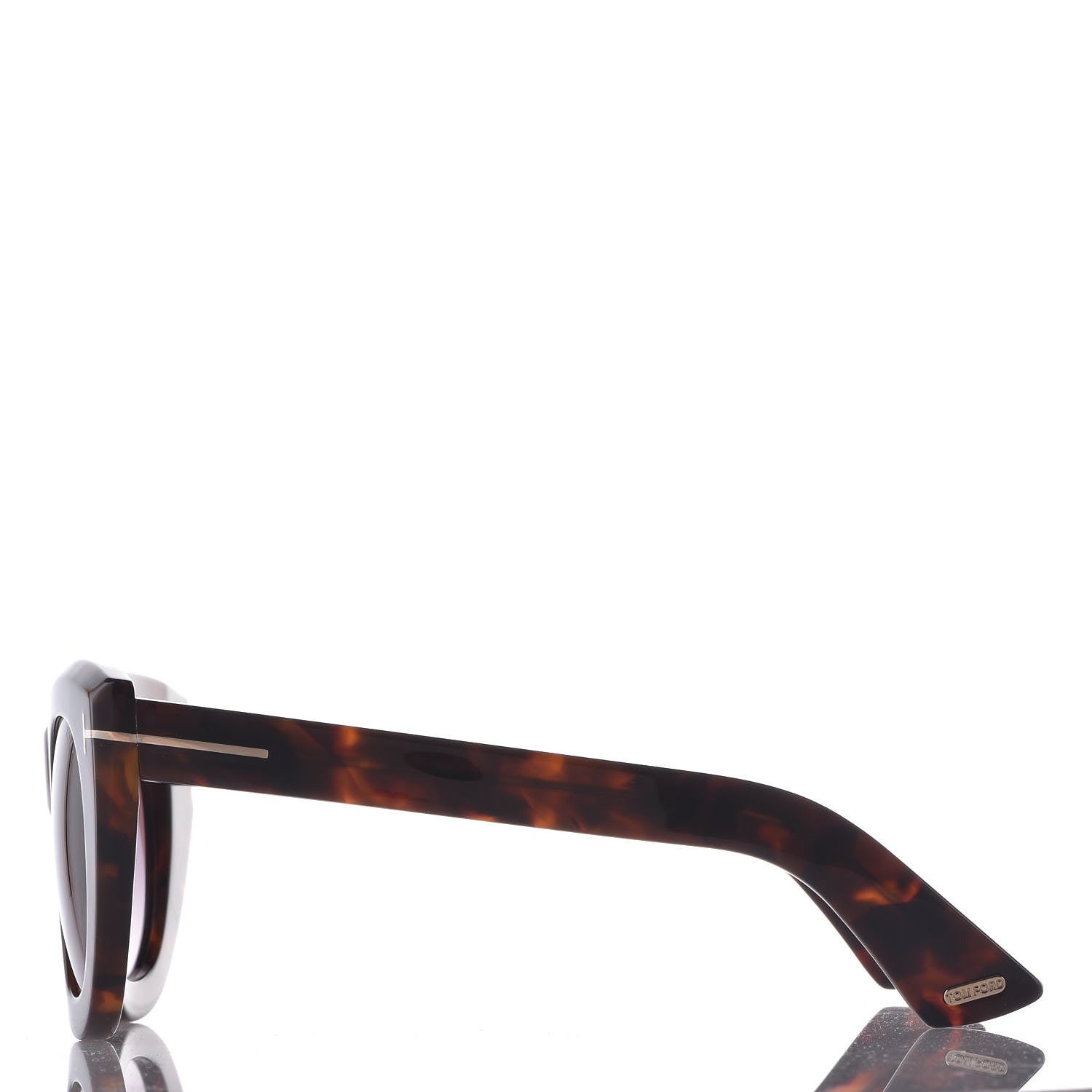 Tom Ford Marcella Cat Eye Sunglasses TF583 Tortoise Shell 2 of 6