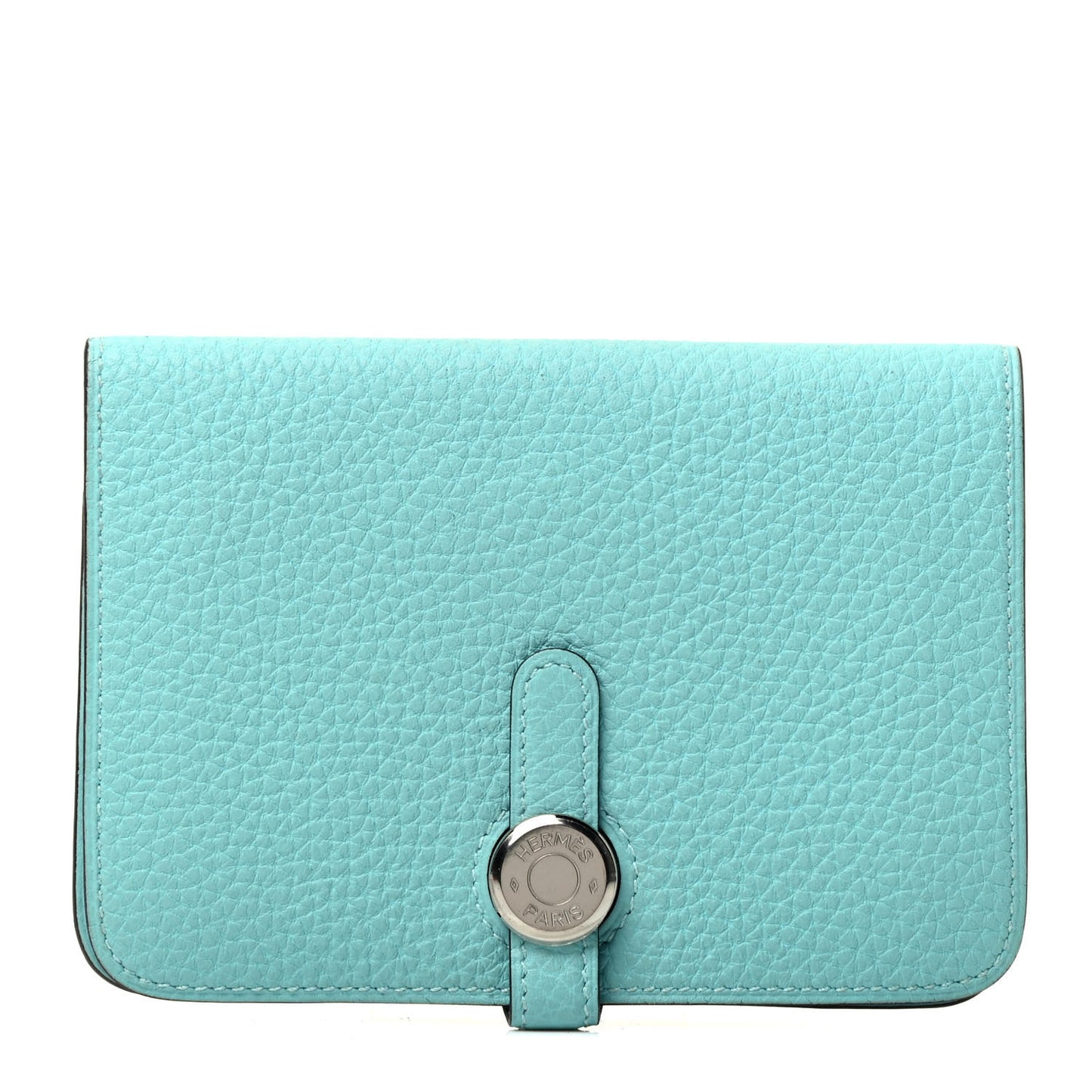 Togo Dogon Compact Wallet Bleu Atoll