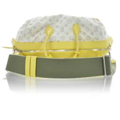Louis Vuitton Monogram Denim Speedy Round Yellow 4 of 13