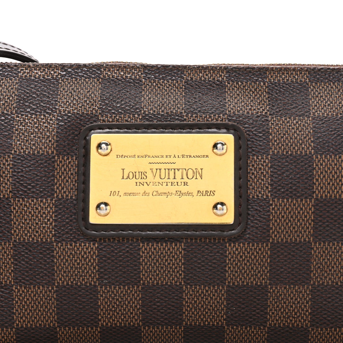 Damier Ebene Eva Clutch