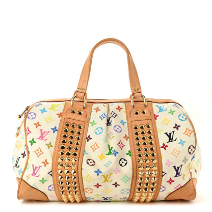 Louis Vuitton Monogram Multicolor Courtney GM White 1 of 12