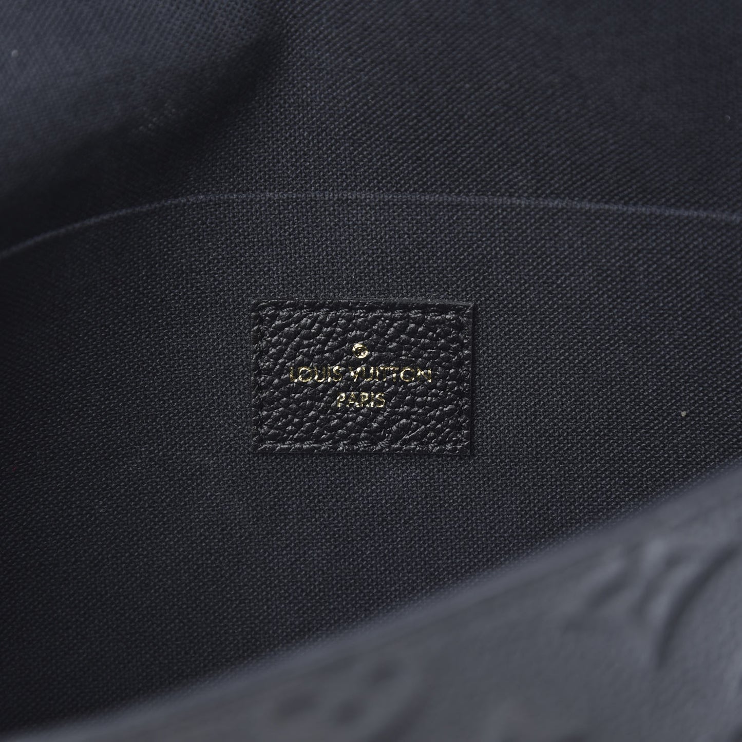 Empreinte Pochette Felicie Chain Wallet Black