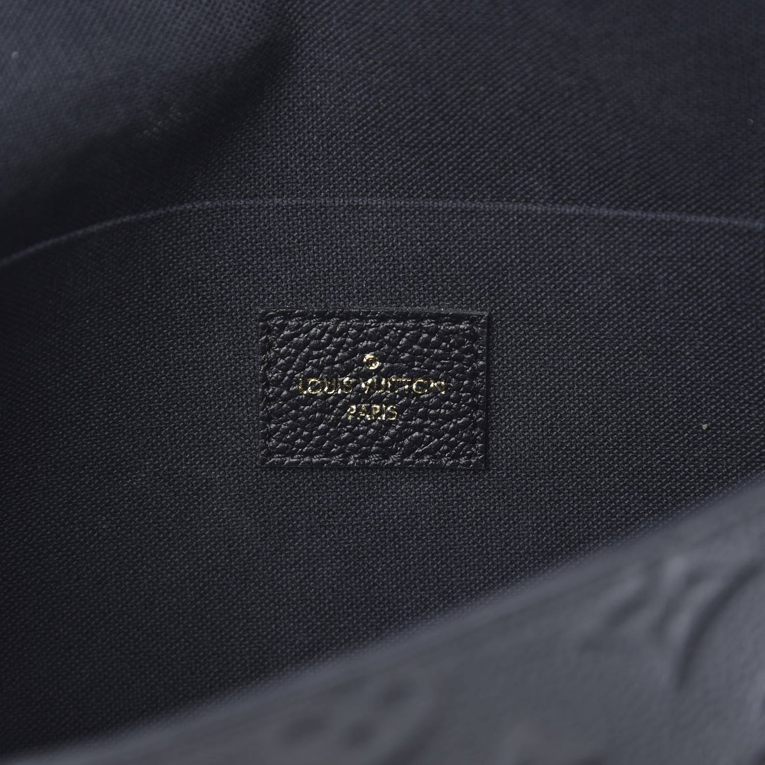 Louis Vuitton Empreinte Pochette Felicie Chain Wallet Black 7 of 15