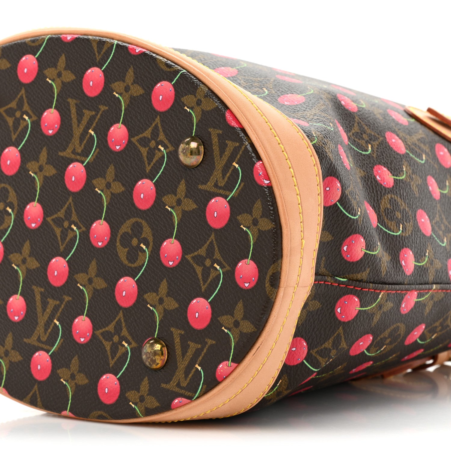 Louis Vuitton Monogram Cerises Bucket Bag 10 of 17