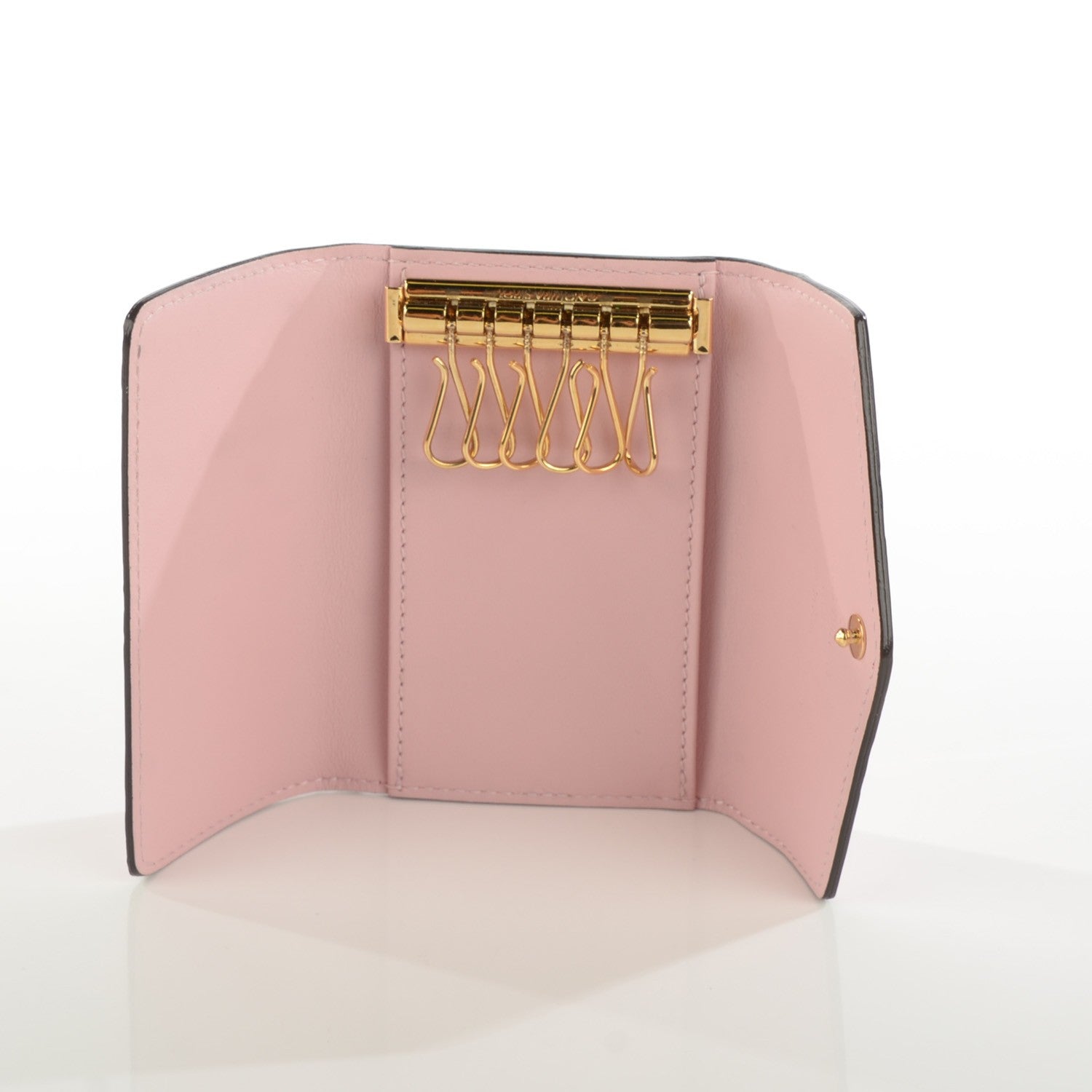Louis Vuitton Vernis Multicles 6 Key Holder Rose Ballerine 6 of 7