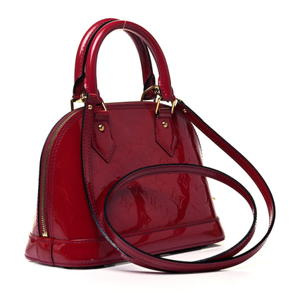 Louis Vuitton Vernis Alma BB Rose Indien 3 of 9