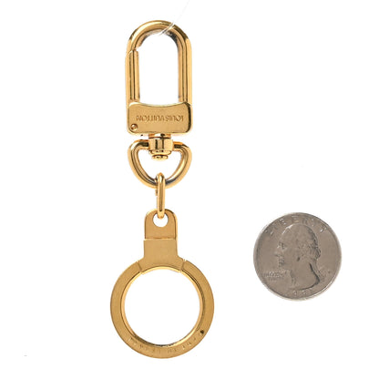 Louis Vuitton Pochette Extender Key Ring Gold 2 of 3