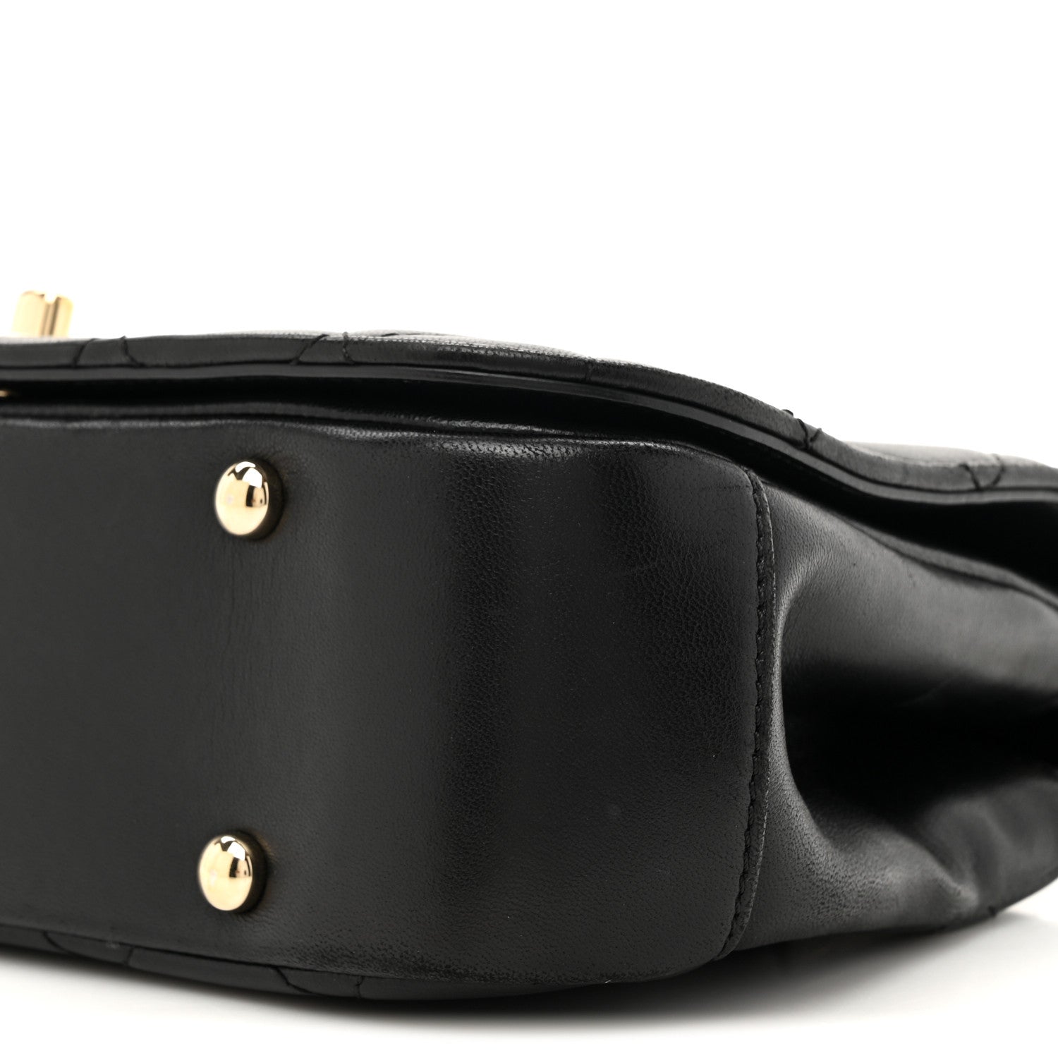 Chanel Lambskin Small Carry Chic Flap Black 9 of 14