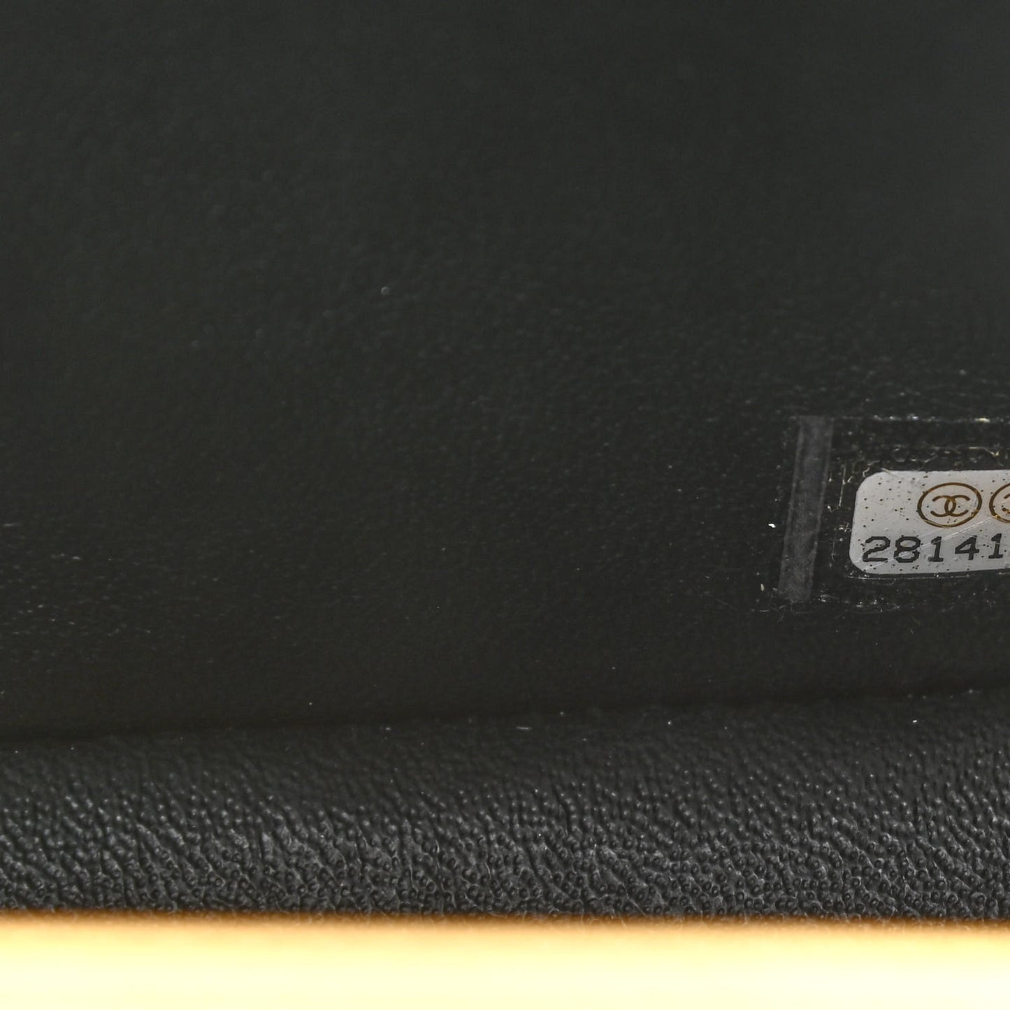 Metallic Calfskin Crocodile Embossed Cocodile Rectangular Mini Flap Gold