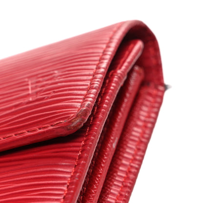Louis Vuitton Epi Sarah Wallet Castillan Red 10 of 10