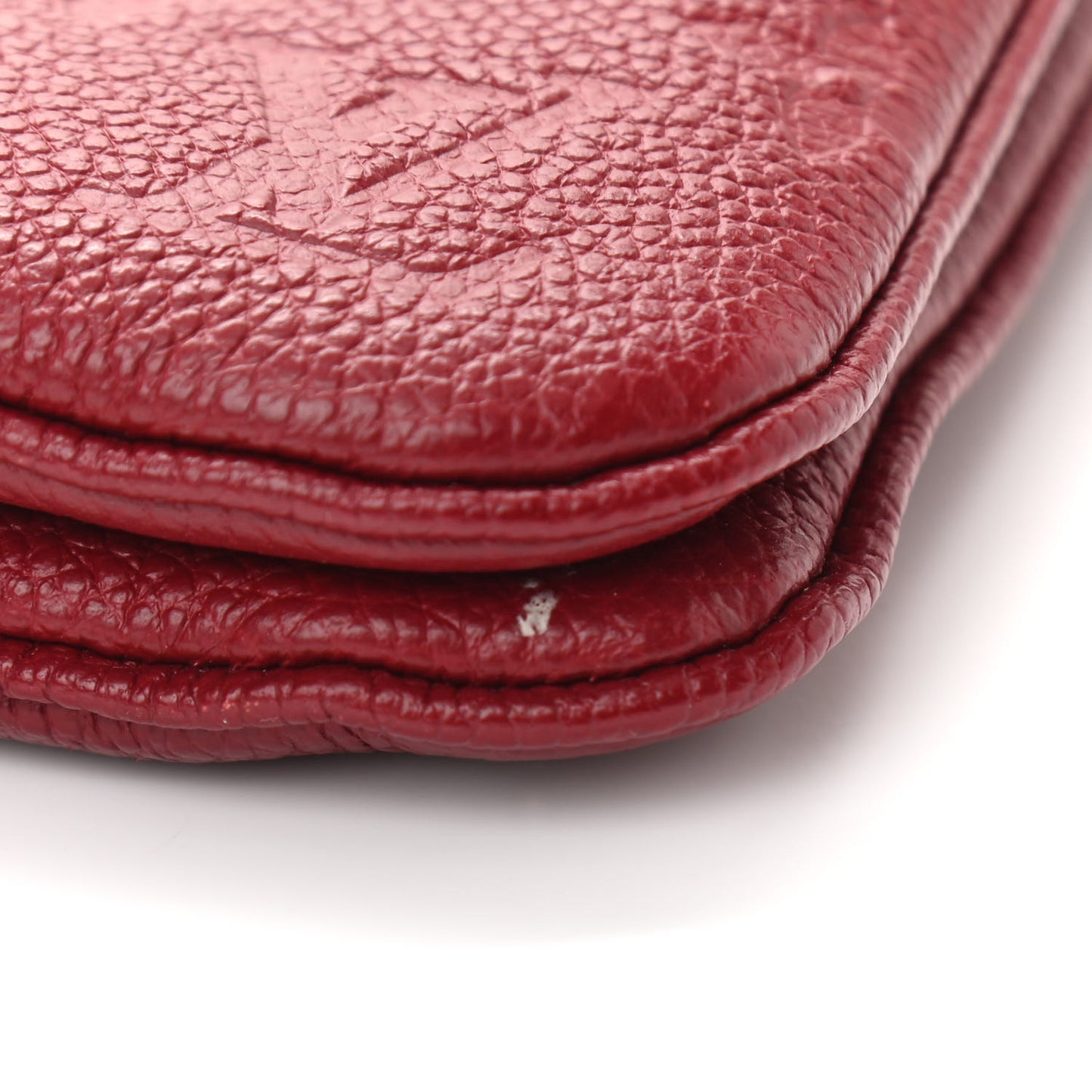 Empreinte Double Zip Pochette Cherry Berry