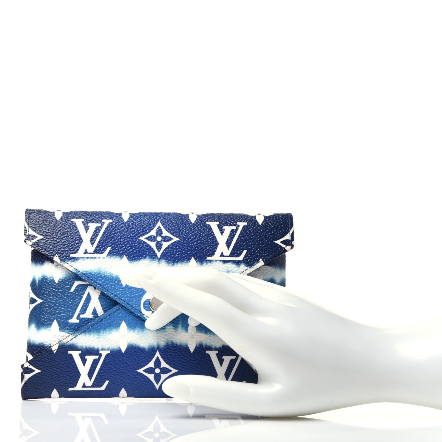 Louis Vuitton Monogram Escale Medium Kirigami Pochette Insert Blue 2 of 7