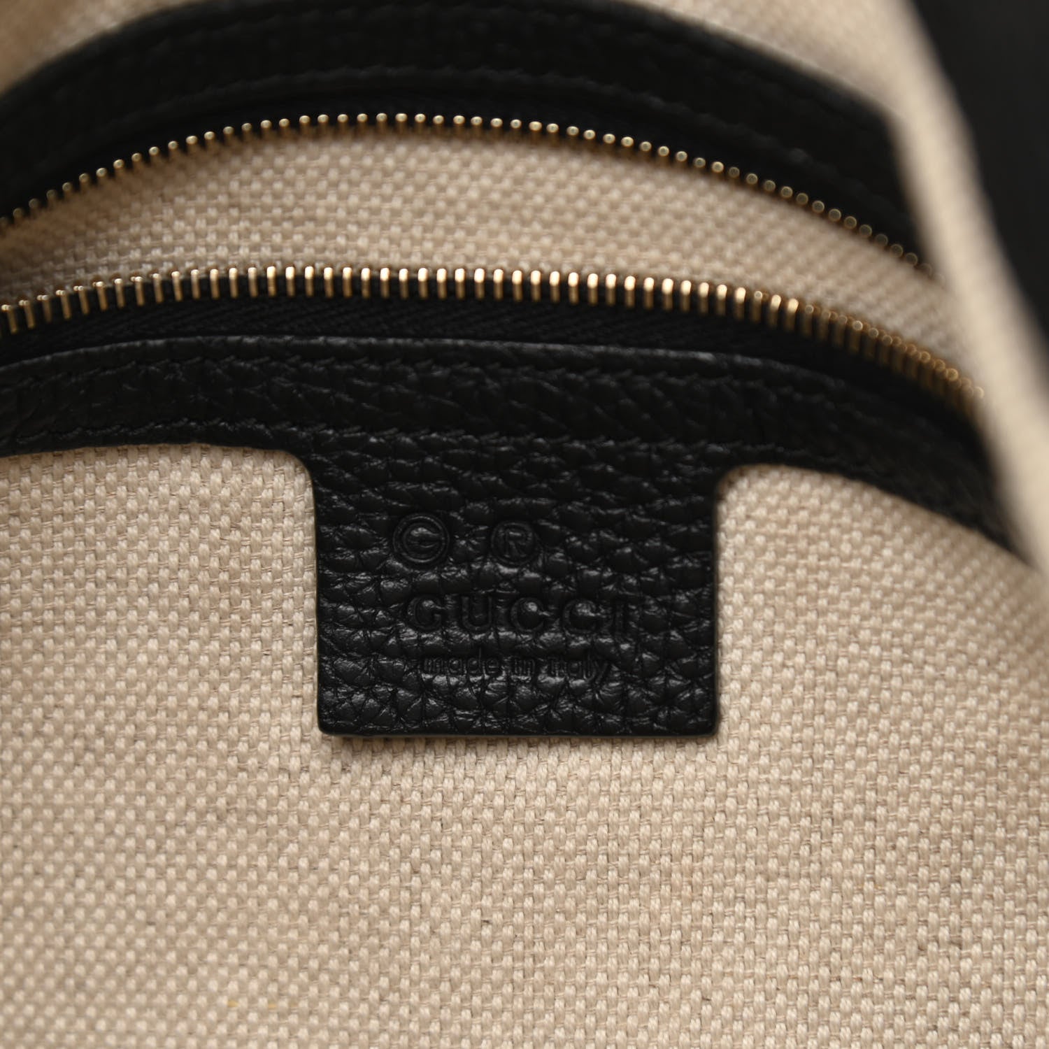 Gucci Pebbled Calfskin Large Soho Hobo Black 6 of 11