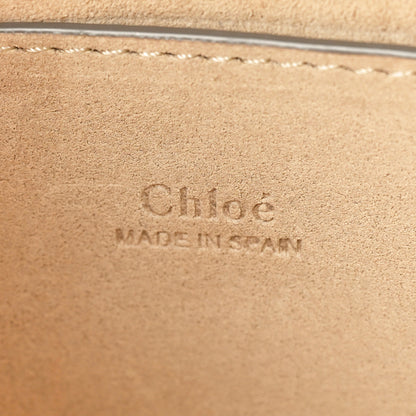 Chloe Suede Calfskin Small Faye Shoulder Bag Tobacco 6 of 12