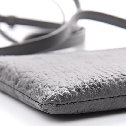 MCM Visetos Crossbody Tech Pouch Grey 8 of 10