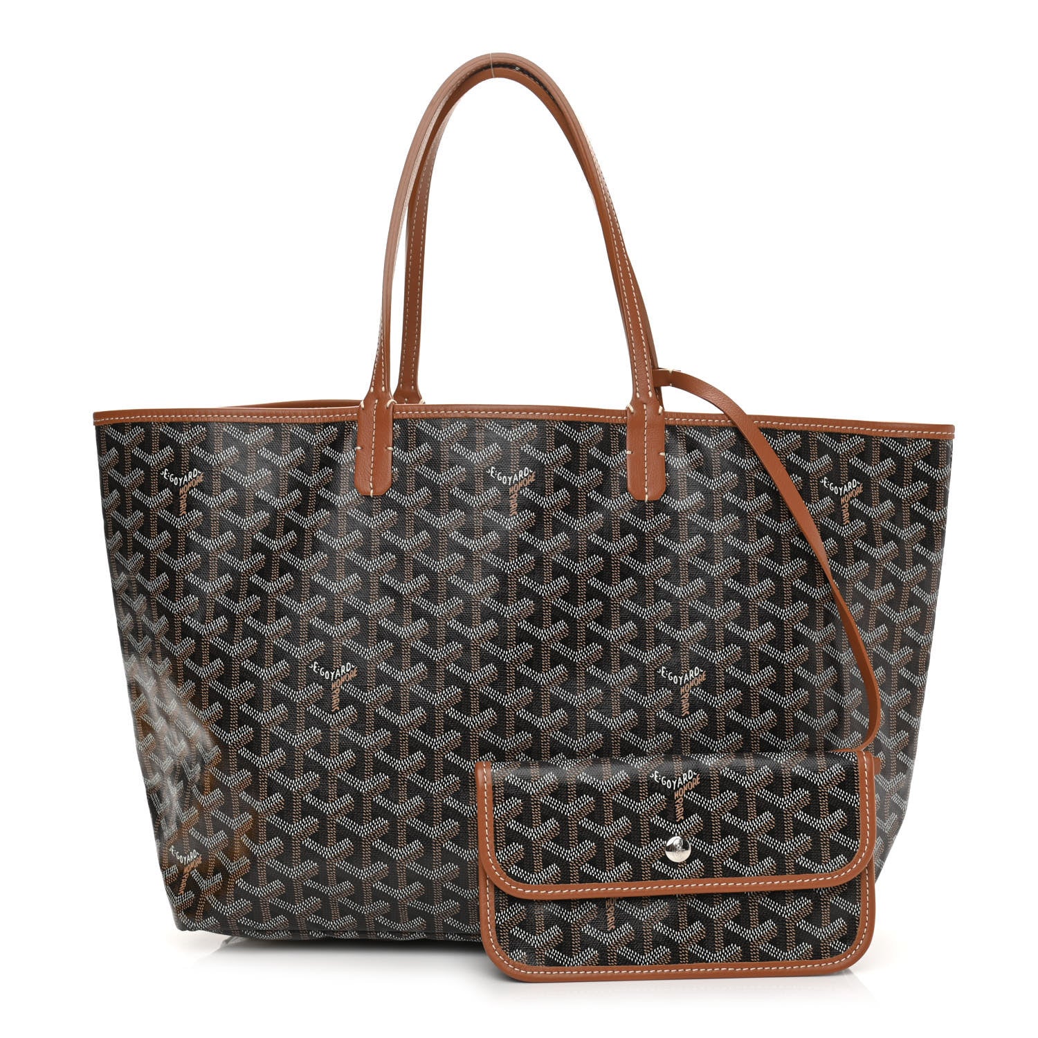 Goyard Goyardine Saint Louis PM Black Gold 1 of 11