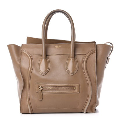 Celine Smooth Calfskin Mini Luggage Camel 1 of 17