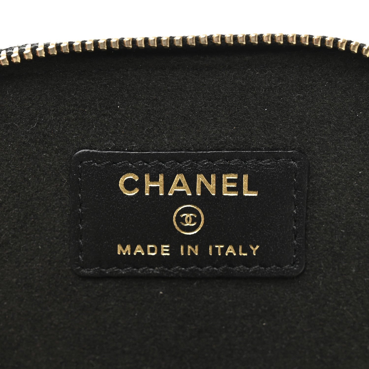 Chanel Caviar Quilted Jewelry Travel Case Black 6 of 7