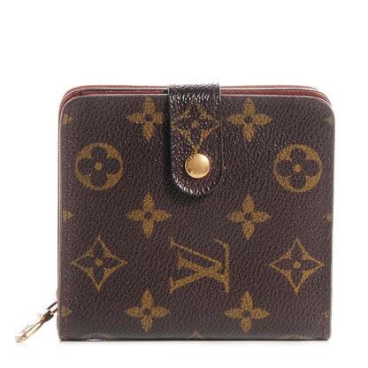 Louis Vuitton Monogram Compact Zippe Zipped Wallet 1 of 10