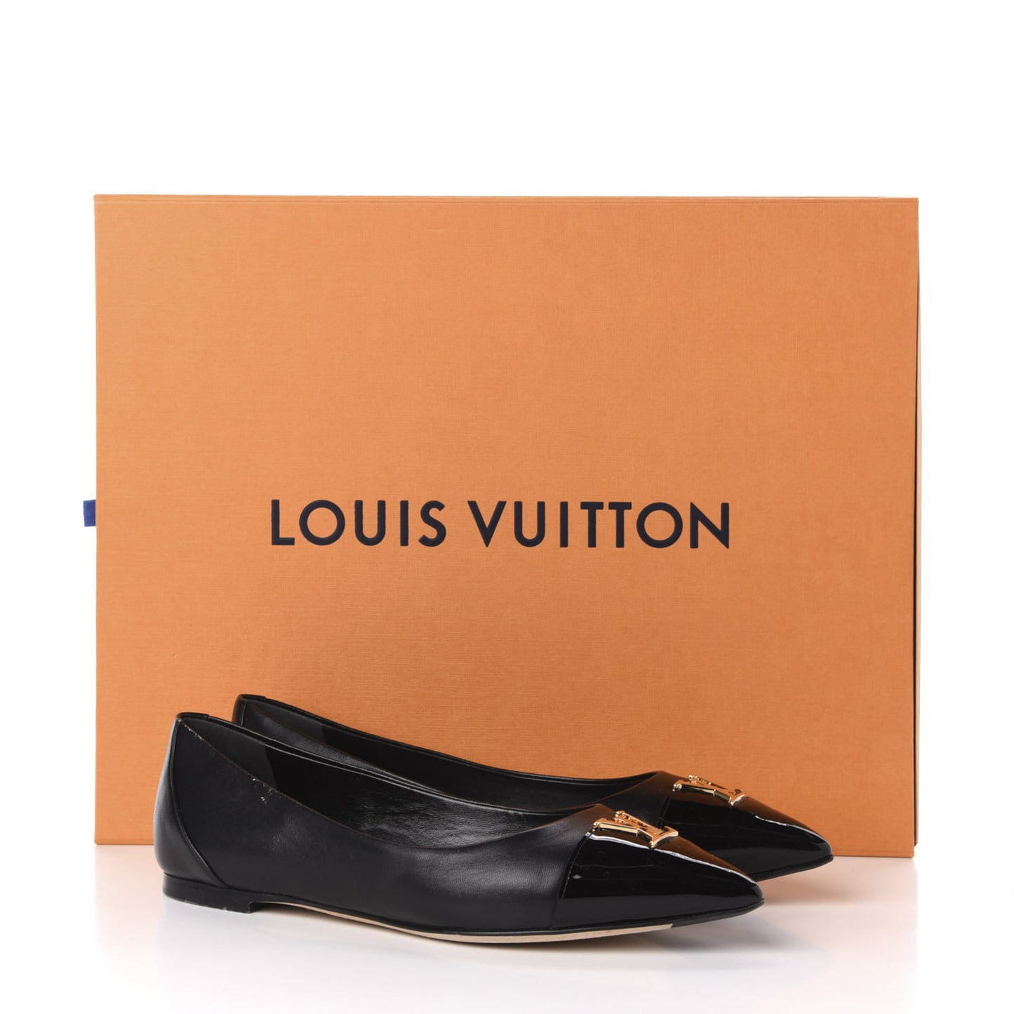 Lambskin Capucines Flat Ballerinas 37.5 Black