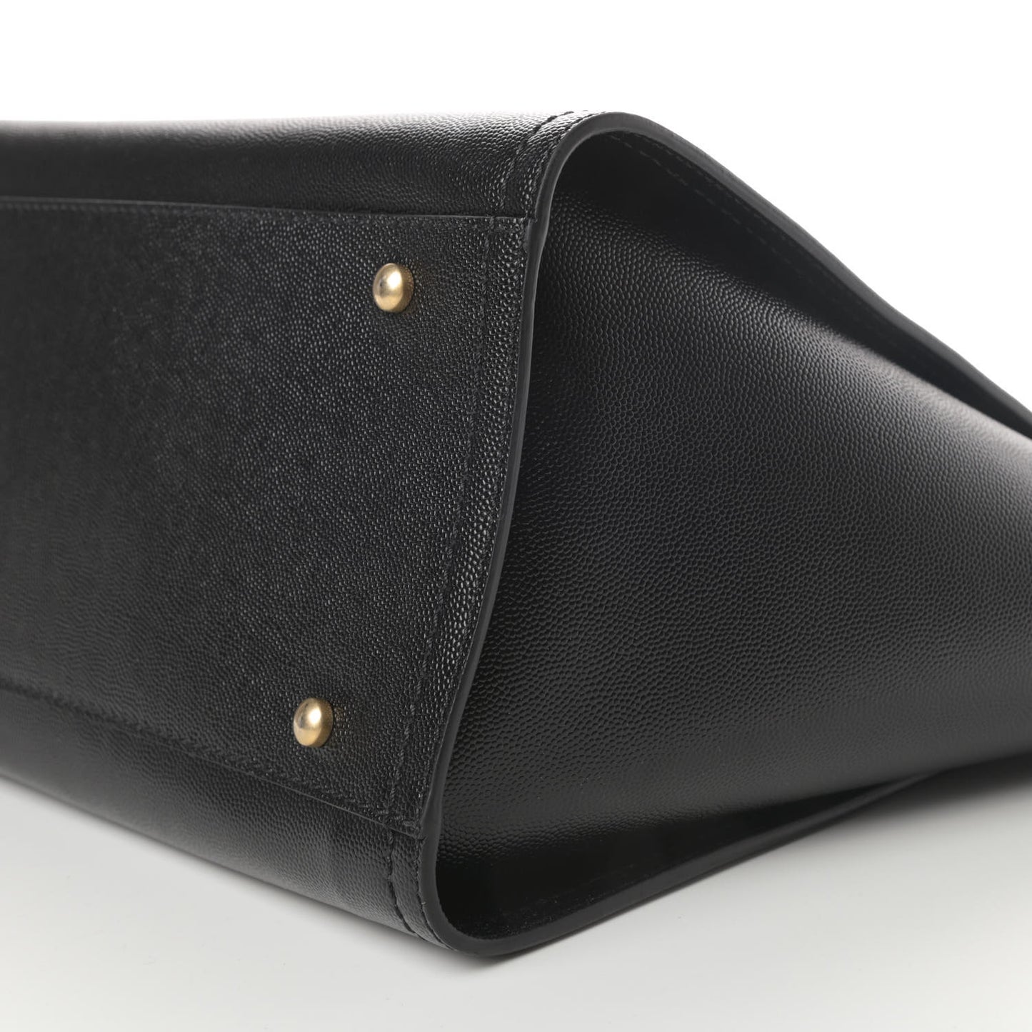 Caviar Small Studded Deauville Tote Black